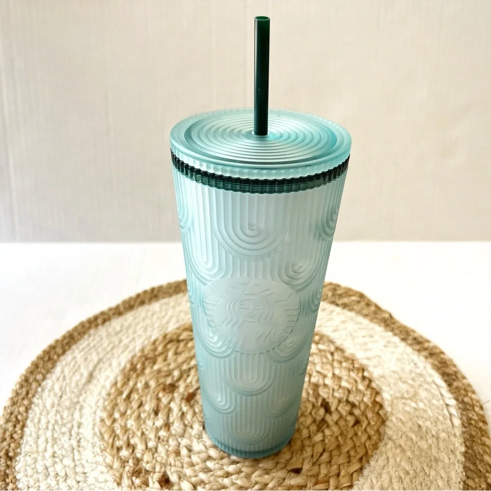 Starbucks Aqua Rainbow Venti Travel Tumbler